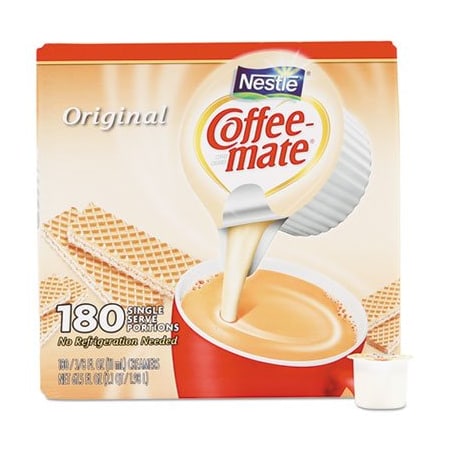 Cbd Coffeemate, LIQUID COFFEE CREAMER, ORIGINAL, 0.38 OZ MINI CUPS, 180PK 753032